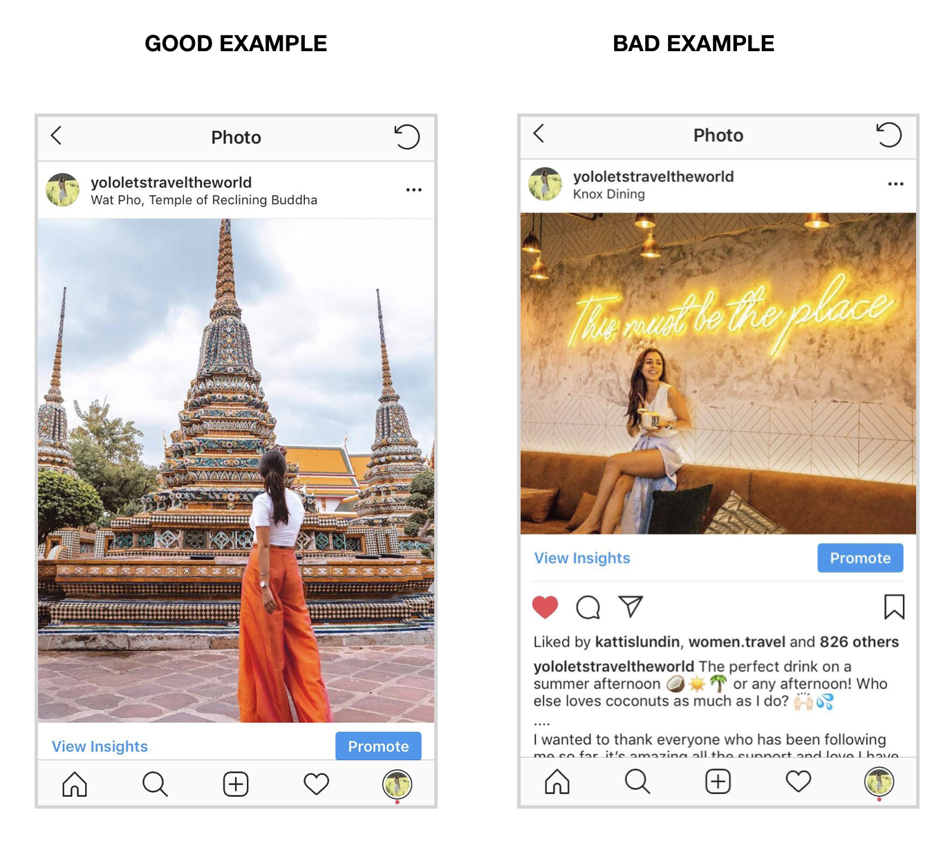 Instagram Post Examples